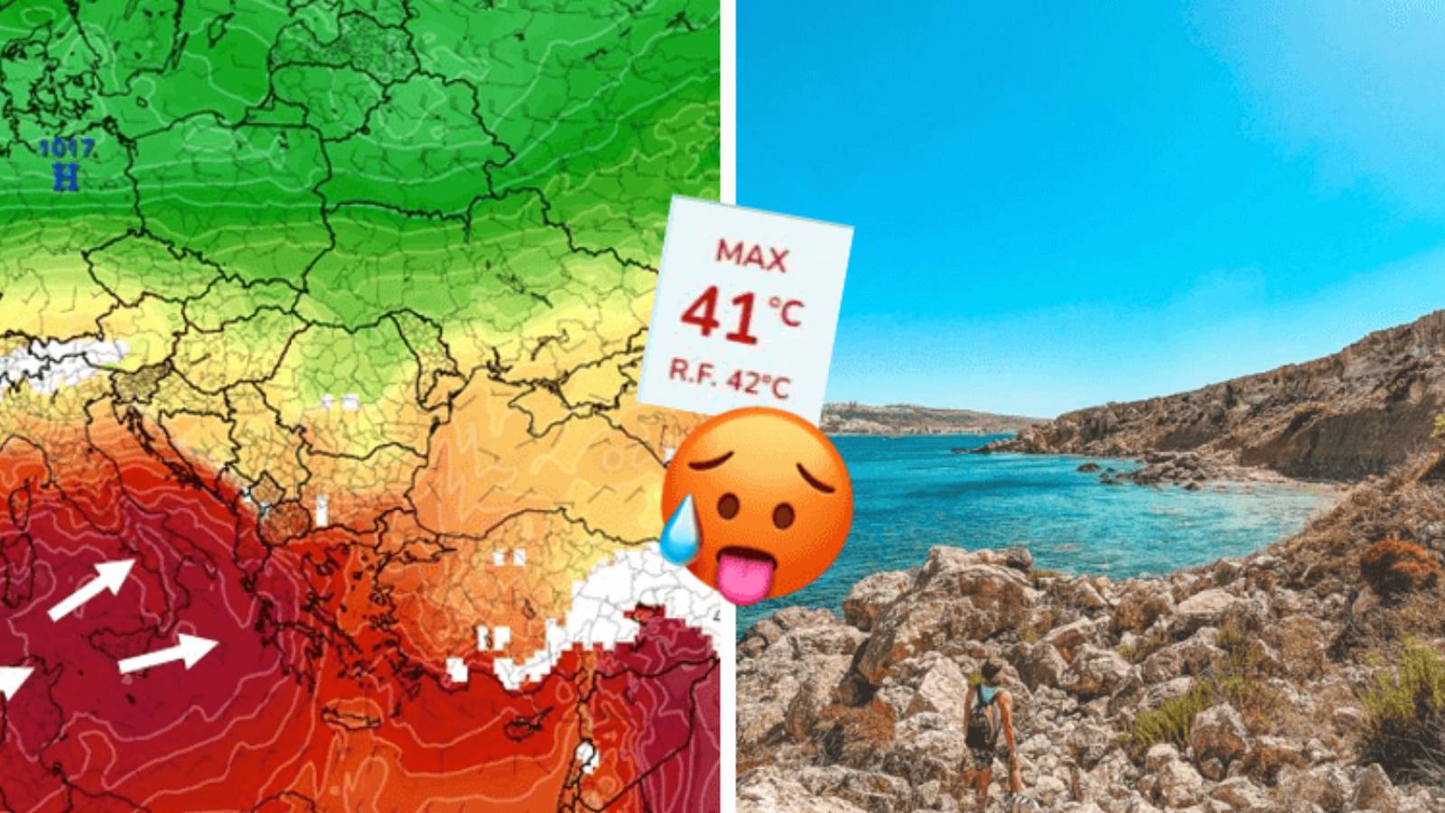Scorching heat alert! Heatwave warning issued for Malta as temperatures