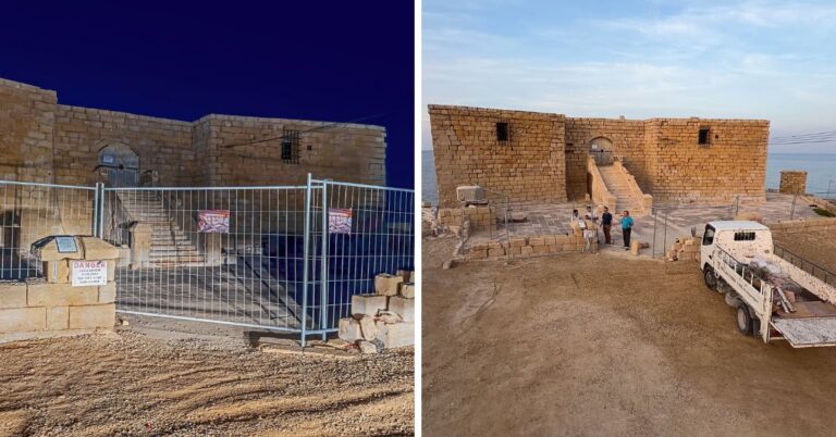 Gozo battery fenced off after barbecues lit against historic walls