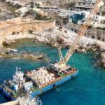 Step by step: Latest Għar Lapsi restoration update after Storm Harry devastation