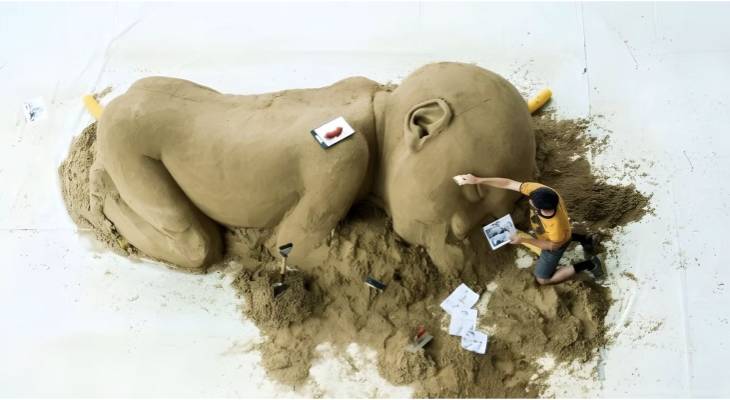 sand sculpture