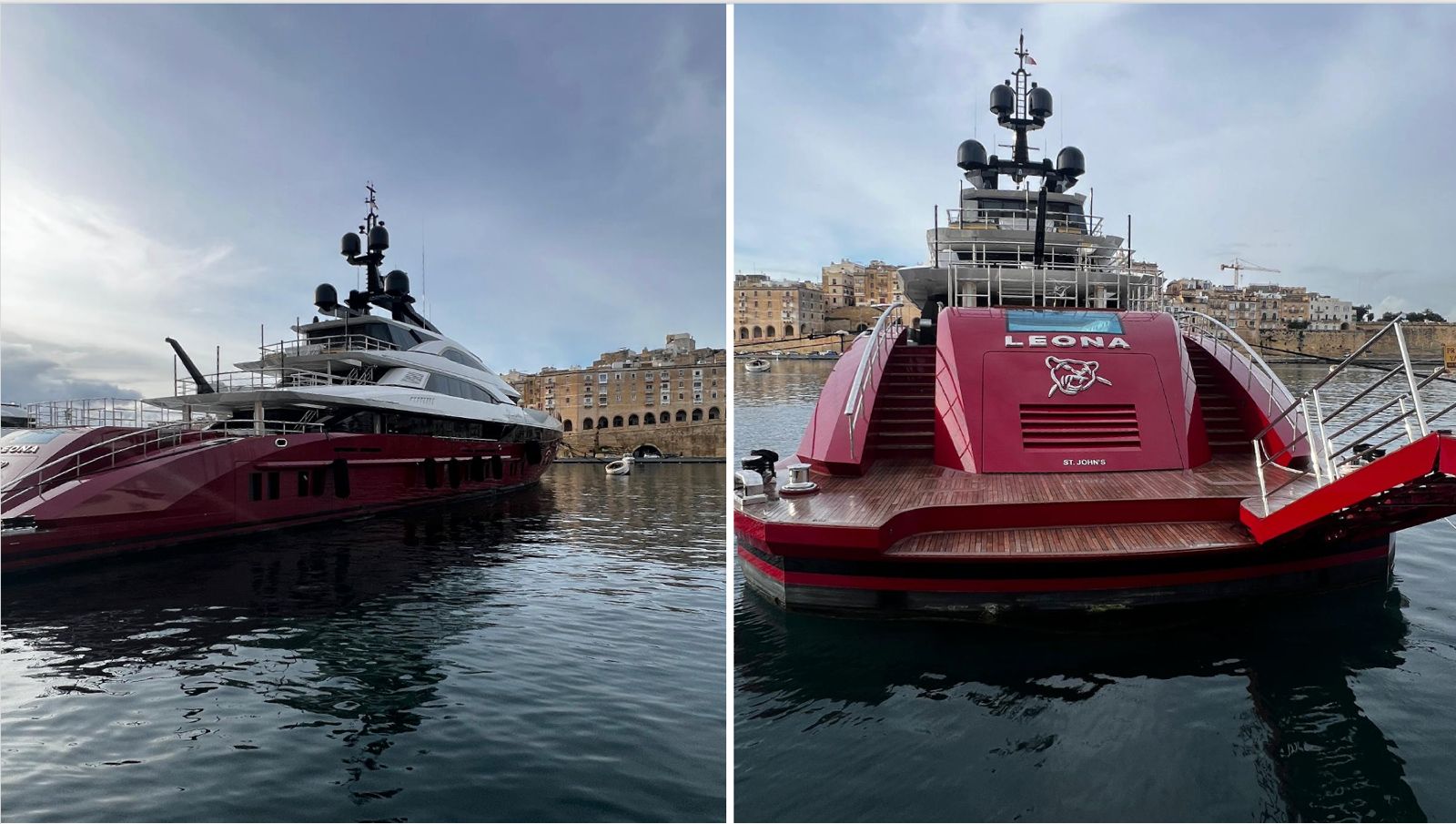 Superyacht Leona Grand Harbour Marina