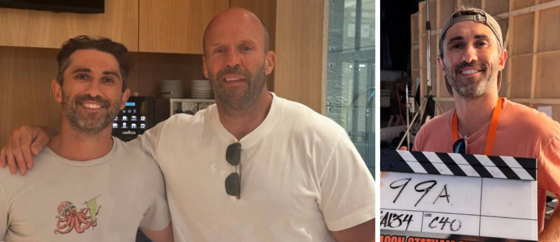 ‘He’s a lovely guy!’ Joe Azzopardi lands roles in two Jason Statham films